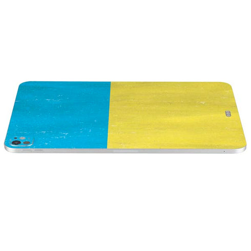 Ukraine Flag Distressed iPad Pro 13in M4 (2024) Skin